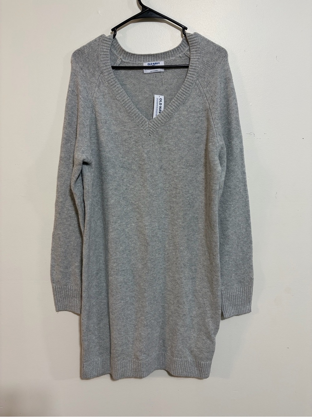 Old Navy Deep V-Neck Sweater Dress